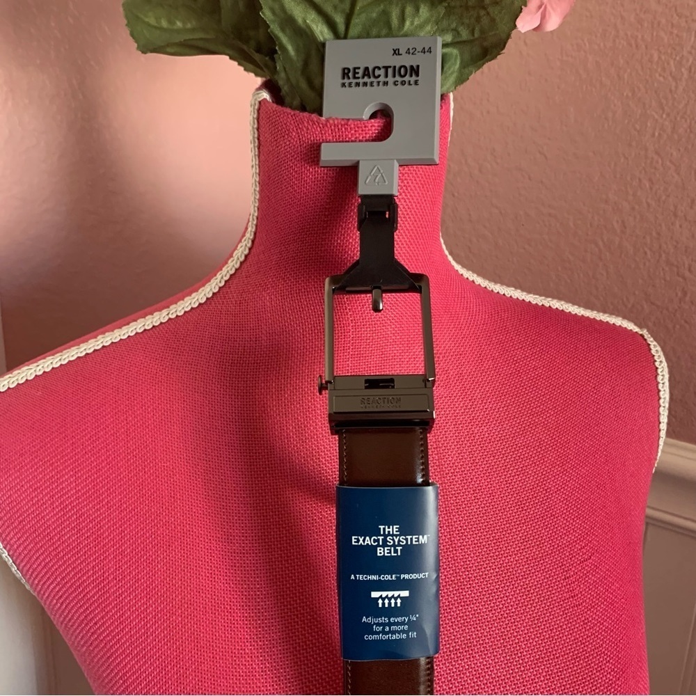 Brown Men’s Kenneth Cole Reaction Belt, 42”-44”, NWT